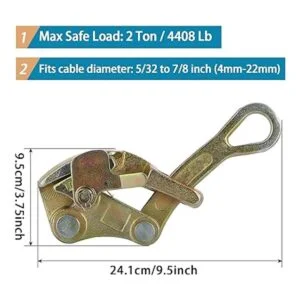 Sanbege Empuñadura de alambre 2T extractor de agarre de_3