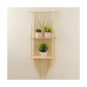 Estante colgante de pared para macramé estantes colgantes_1