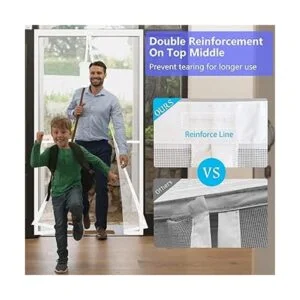 Puerta de pantalla magnética reforzada mejorada para_4