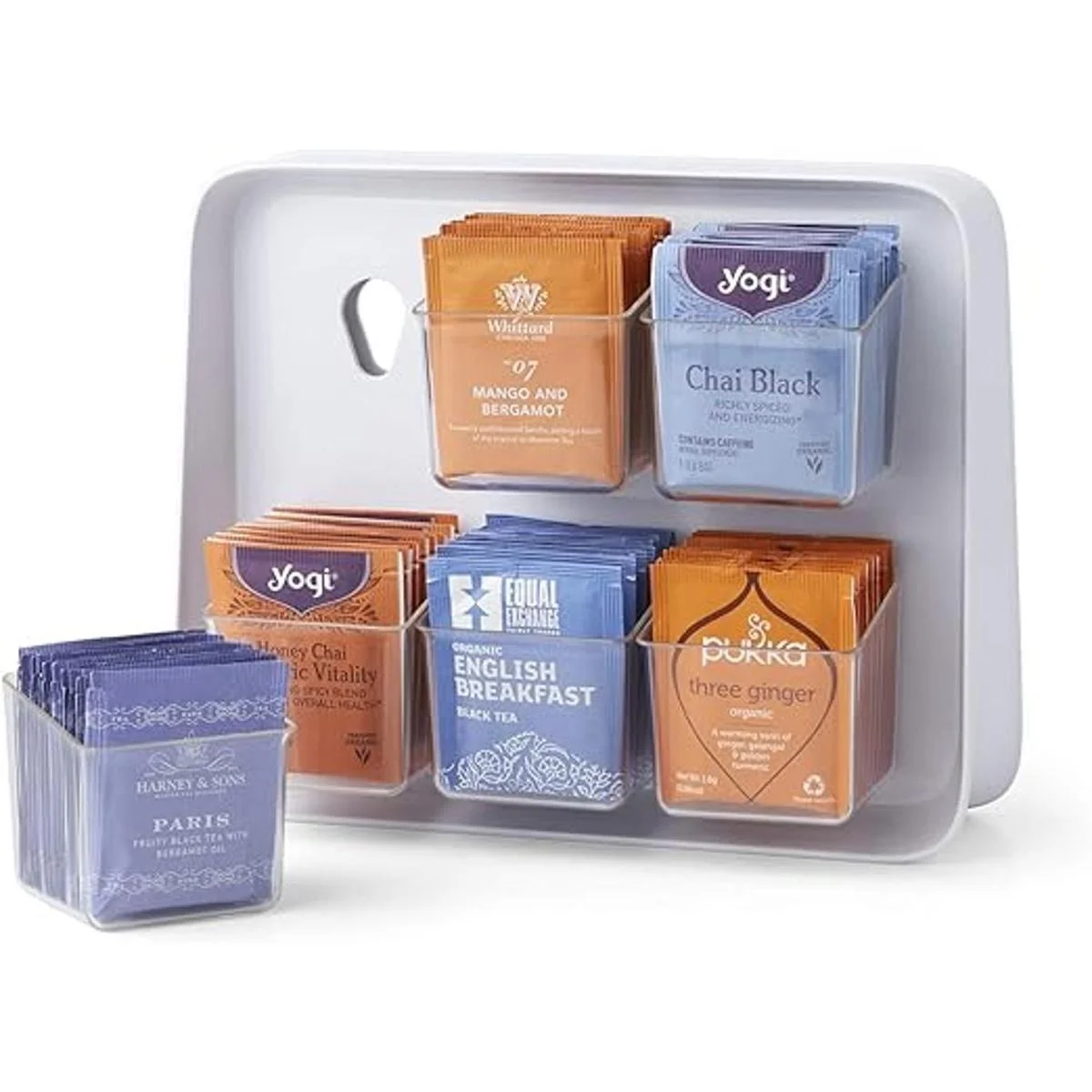 YouCopia Organizador de té TeaStand 120 bolsas_1