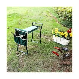 ChengHao Taburete de jardín plegable con bolsa de_6