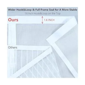 Puerta de pantalla magnética reforzada mejorada para_7