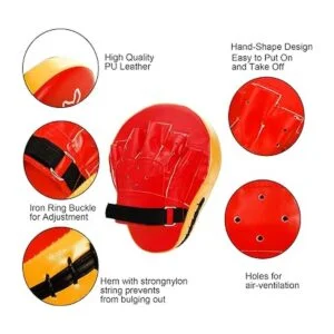 WUWEOT Juego de guantes de boxeo 2 en 1 guantes de boxeo_4