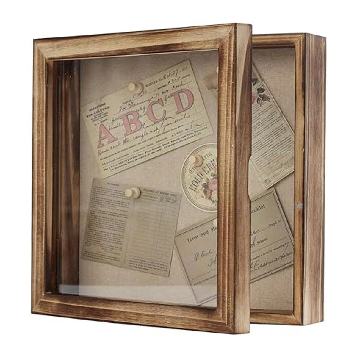 Freezing point Shadow Box Frame 10x10 Shadow Box Display_1
