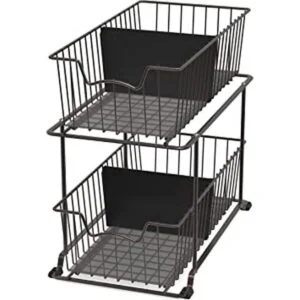 SimpleHouseware Organizador de cajones de alambre de 2_1