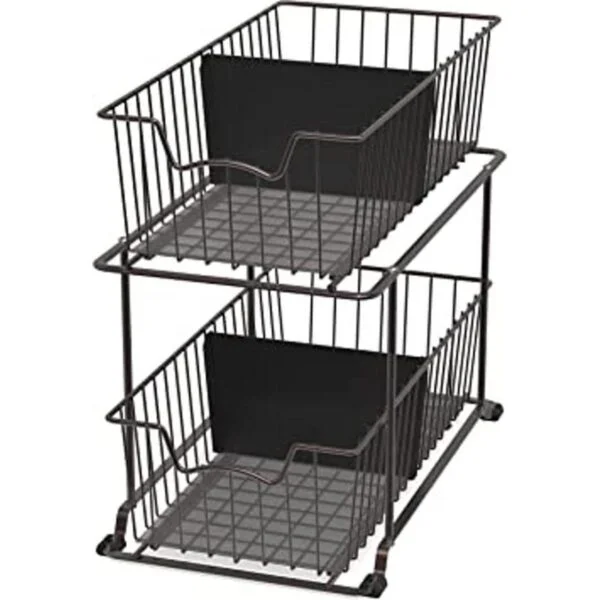 SimpleHouseware Organizador de cajones de alambre de 2_1