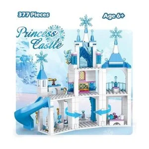 LEYI Juego de bloques de construcción de castillo de_2