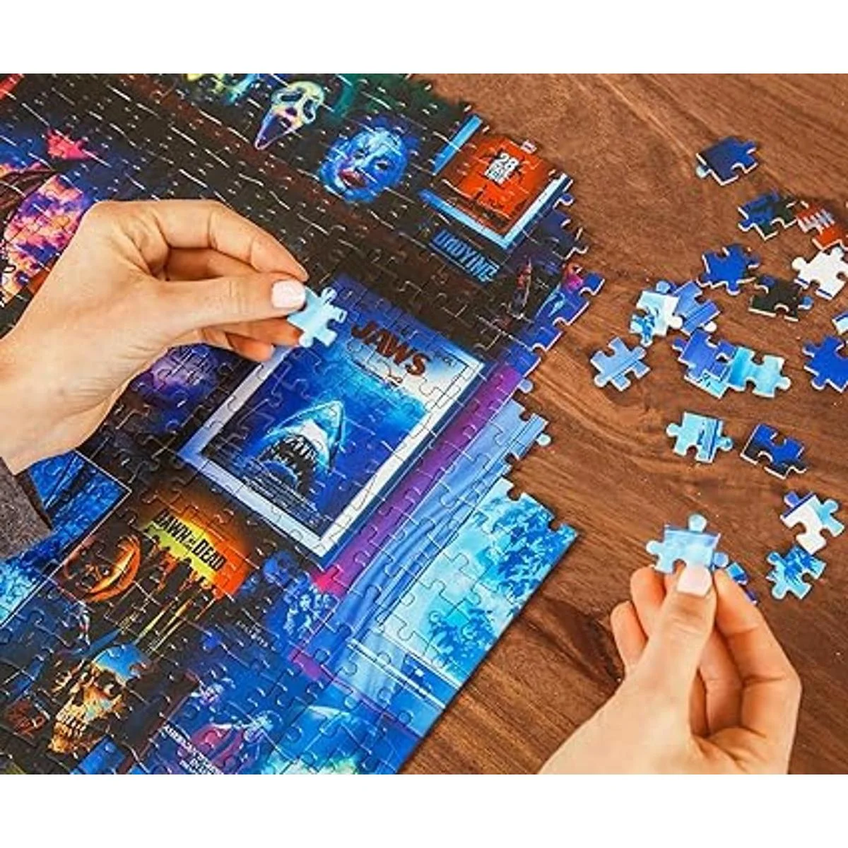 House of Horrors and Scary Movies Rompecabezas de 1000_4