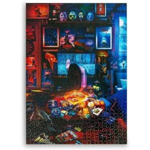 House of Horrors and Scary Movies Rompecabezas de 1000_3