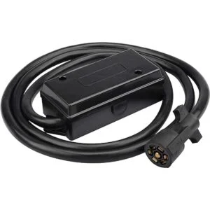 LifeSupplyUSA Cable de remolque de 7 vías con caja de_1