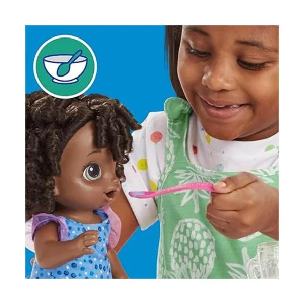 Baby Alive Muñeca mágica mezcladora de arándanos con_3