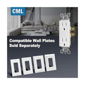 Paquete de 20 receptáculo de pared CML 15A tomas de_5