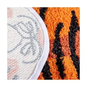 Alfombra personalizada con estampado de tigre bonita_2