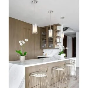 AKEZON Lámpara colgante de cristal para interiores_2