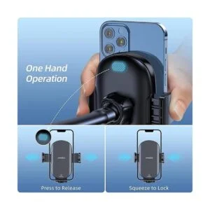 APPS2Car Soporte de teléfono para cargador inalámbrico de_5