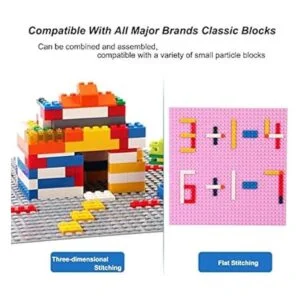 LVHERO 16 placas base clásicas para ladrillos de_4