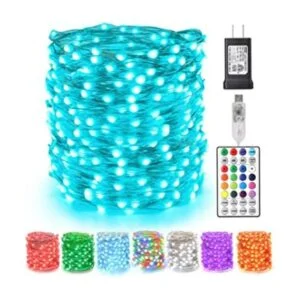 BrizLabs Luces de hadas de Navidad que cambian de color_1