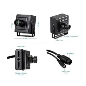 REVOTECH Mini cámara IP de seguridad Fisheye cámara_5