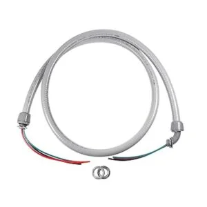 HQRP 10AWG 3Conductor no metálico liquidtight AC Whip_1