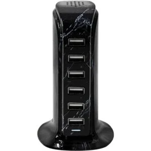 Aduro Cargador de pared de estación de carga USB de 40 W y_5