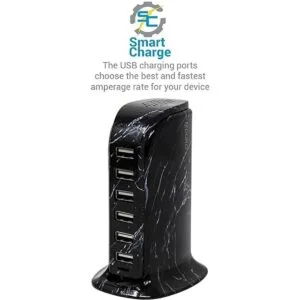 Aduro Cargador de pared de estación de carga USB de 40 W y_4