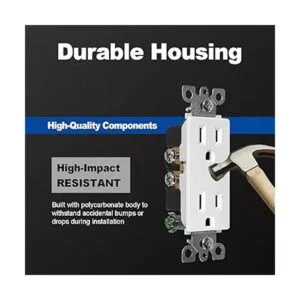 Paquete de 20 receptáculo de pared CML 15A tomas de_3