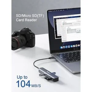 Adaptador USB C Hub 4K HDMI Dockteck 5 en 1 multipuerto_5