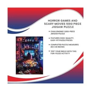 House of Horrors and Scary Movies Rompecabezas de 1000_7