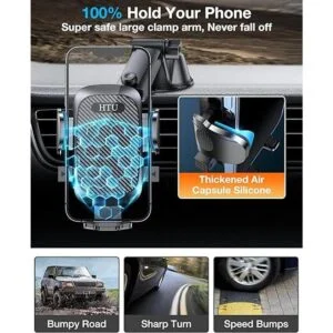 HTU Soporte para teléfono celular para automóvil Potente_3