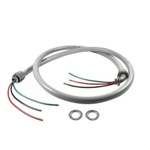 HQRP 10AWG 3Conductor no metálico liquidtight AC Whip_2