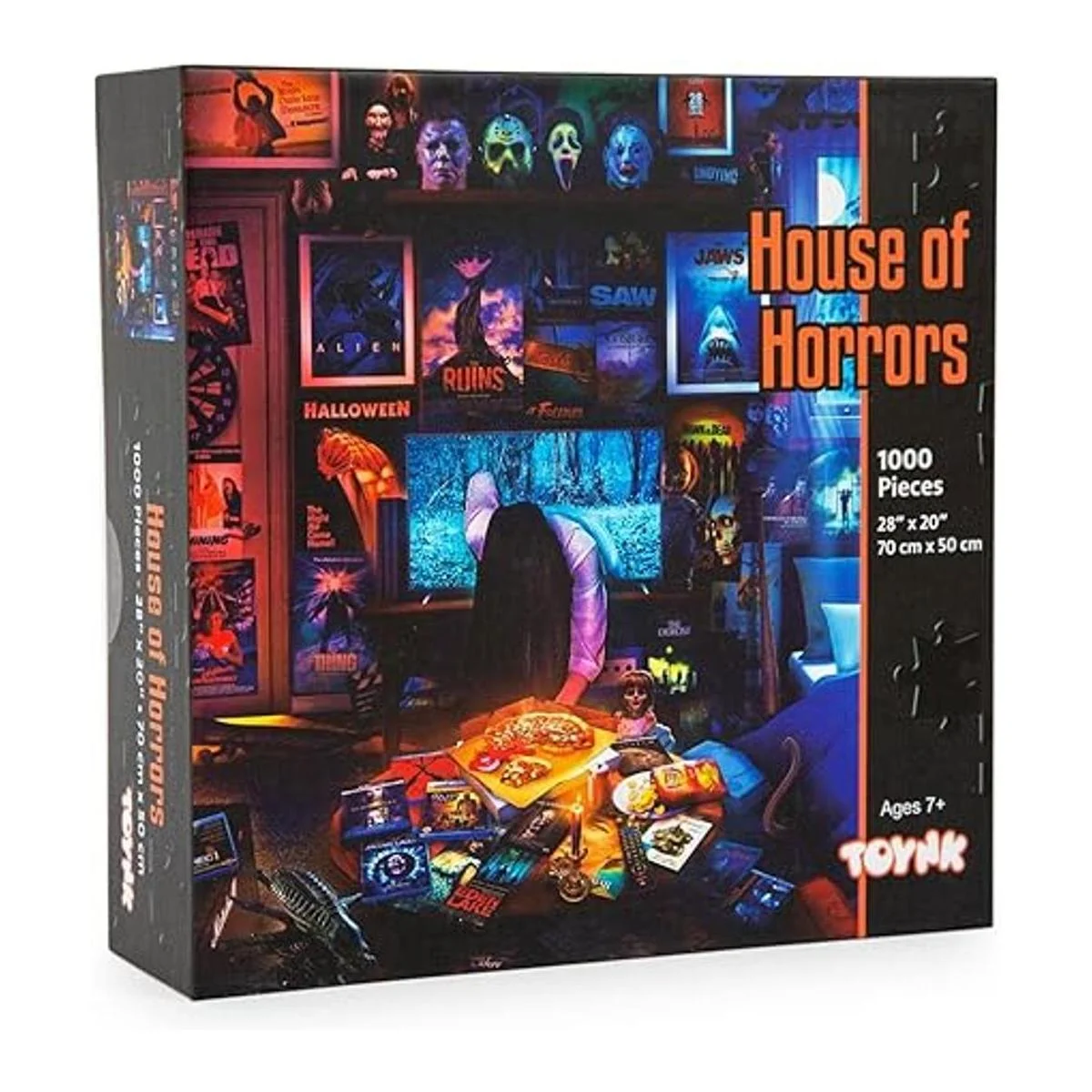 House of Horrors and Scary Movies Rompecabezas de 1000_2