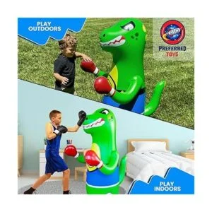 Preferred Toys Saco de boxeo inflable para niños Bolsa_5