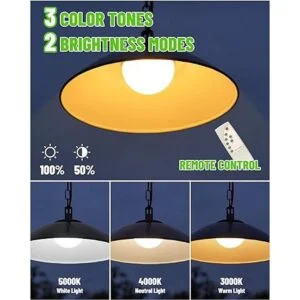 MOONDEAGE SL0301BLK Luces colgantes solares para_3