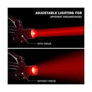 PROFORUS Faro de caza recargable con luz roja 1000_6