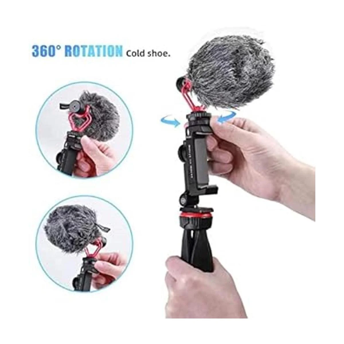 Arnarkok Soporte de trípode de metal para teléfono con_5