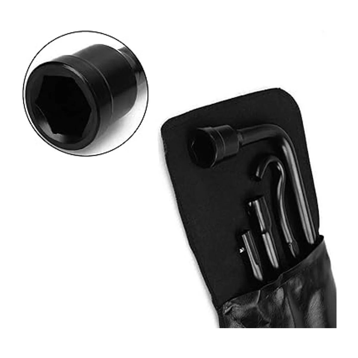 LECWOF Juego de herramientas de repuesto para neumáticos_5