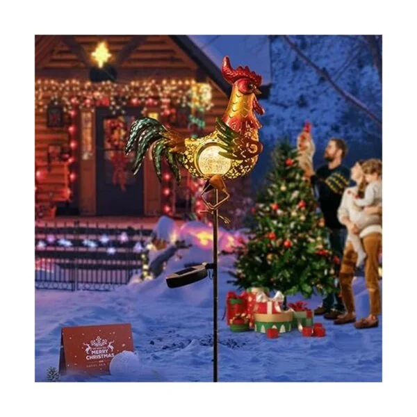 Tryme Luces solares decorativas para exteriores gallo_2