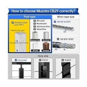 Muzata Paquete de 100 fundas protectoras de rueda de 18_4