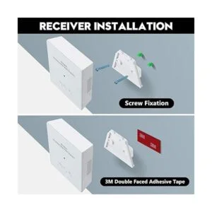 Briidea Alarma de buzón de correo inalámbrico de 500 pies_4