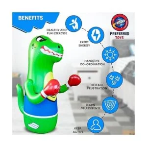 Preferred Toys Saco de boxeo inflable para niños Bolsa_4