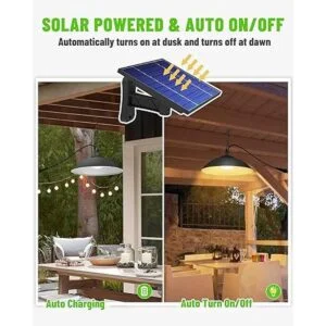 MOONDEAGE SL0301BLK Luces colgantes solares para_4