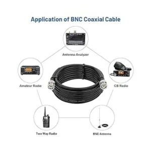 MOOKEERF Cable coaxial BNC macho a BNC macho de 35 pies_6