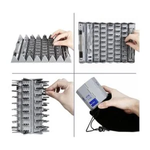 HengTianMei Juego de destornilladores de precisión 128 en_6