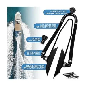 Seaworks Flusher de motor de barco de doble_2