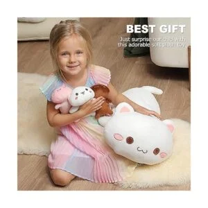 Onsoyours Animal de peluche para gatos mamá de 19.7_4