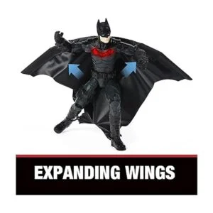 DC Comics Batman Figura de acción de traje de ala de 12_5