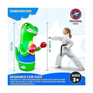 Preferred Toys Saco de boxeo inflable para niños Bolsa_2