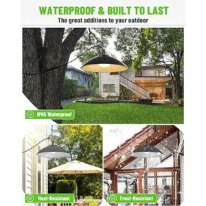 MOONDEAGE SL0301BLK Luces colgantes solares para_5