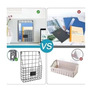 WantuSee Soporte para revistas montado en la pared de_4