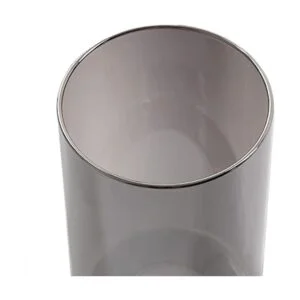 Voguad Pantalla de lámpara de cristal gris ahumado_4